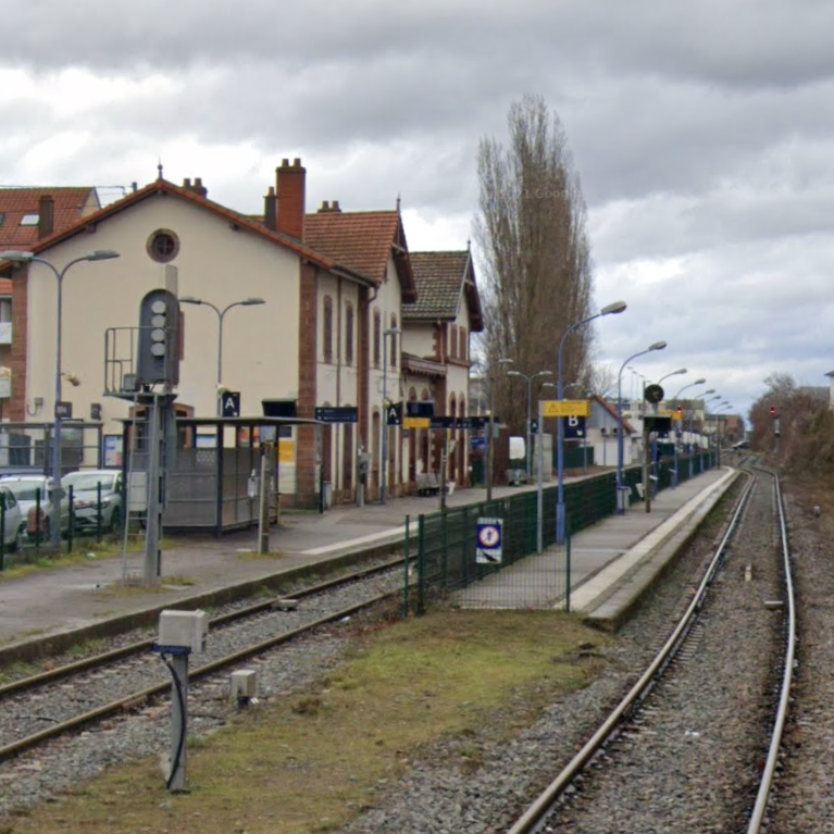 Gare Obernai Google Maps